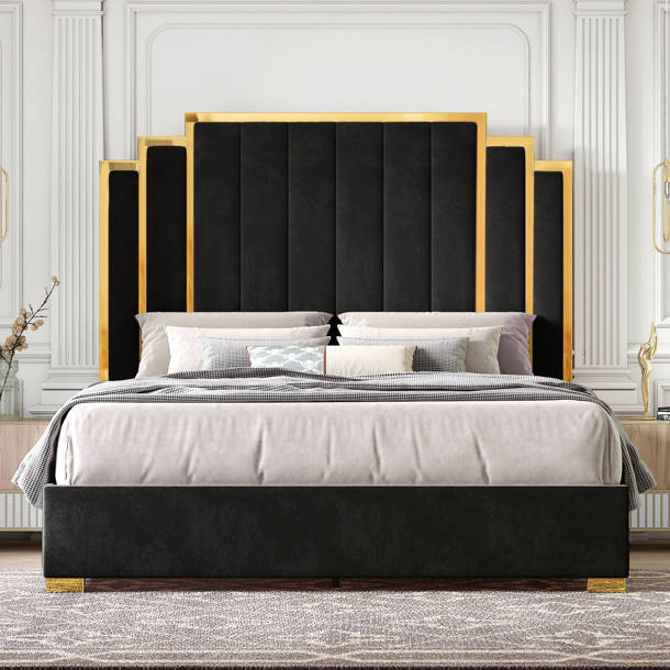 Willa Arlo Interiors Duncanville Upholstered Platform Bed And Reviews